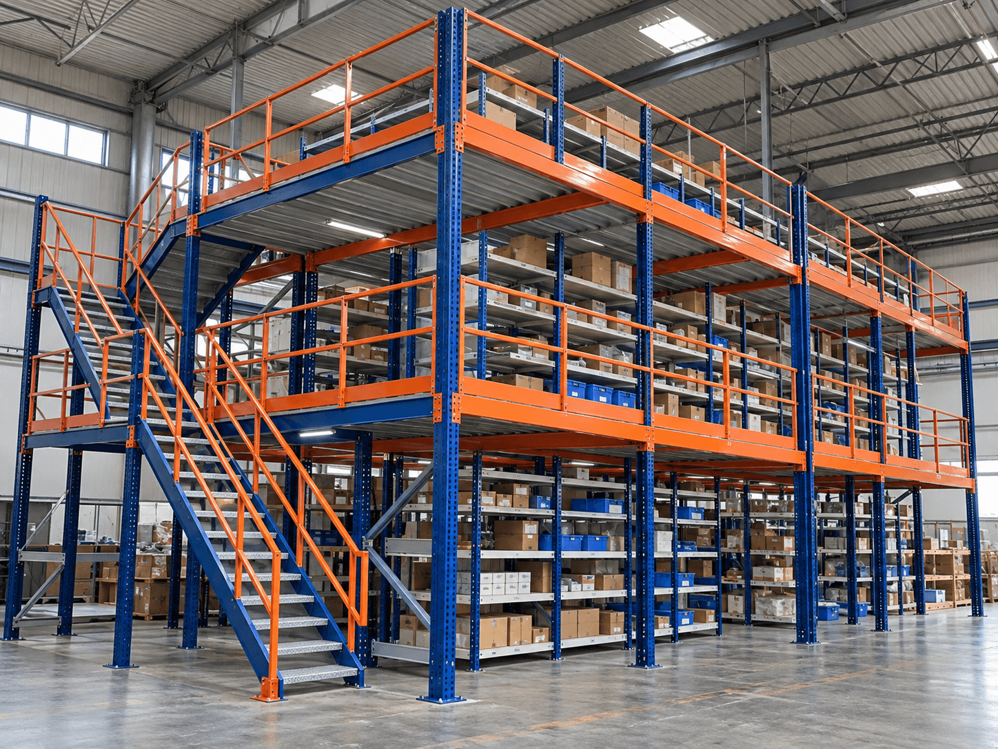Multi-tier storage systems manufactured by Amar Steel Industries