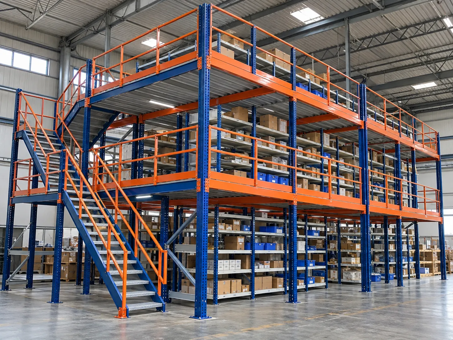 Multi-tier storage systems manufactured by Amar Steel Industries